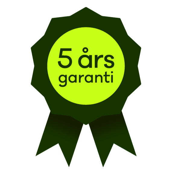 5 års garanti